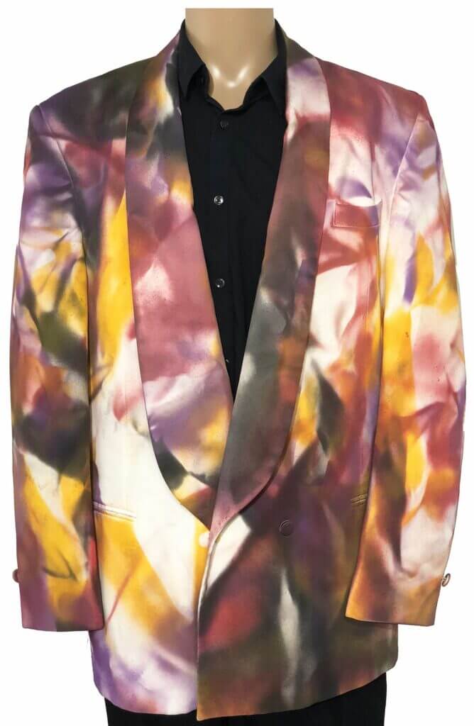Merlot Overflow Tie Dye Tux